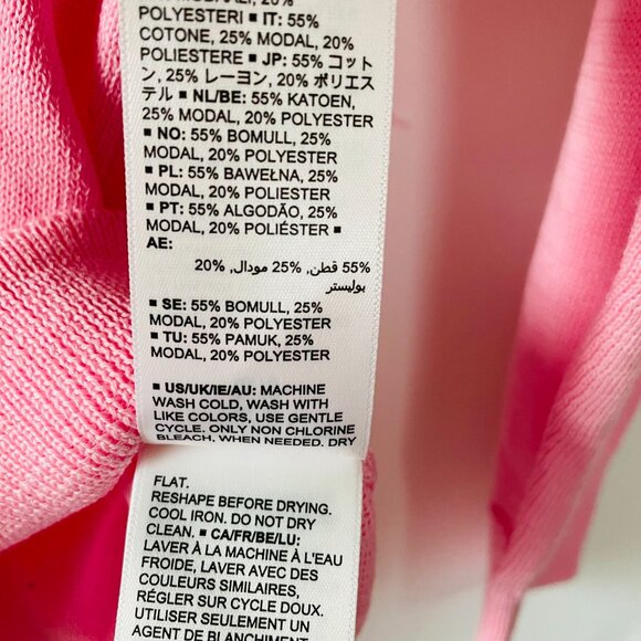 NWT Amazon Essentials Womens Pink V-Neck Classic Casual Pullover Sweater Size L - Picture 5 of 10